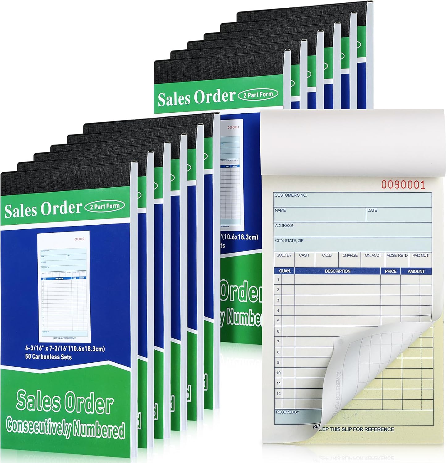 Carbon Copy Book - 12 Pads Sales Order Books 2
