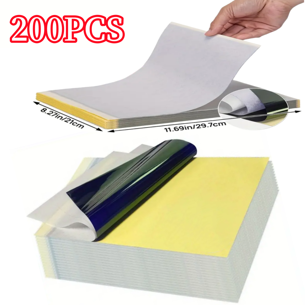 Carbon Copy Book - Tattoo Transfer Paper A4 Size Stencil