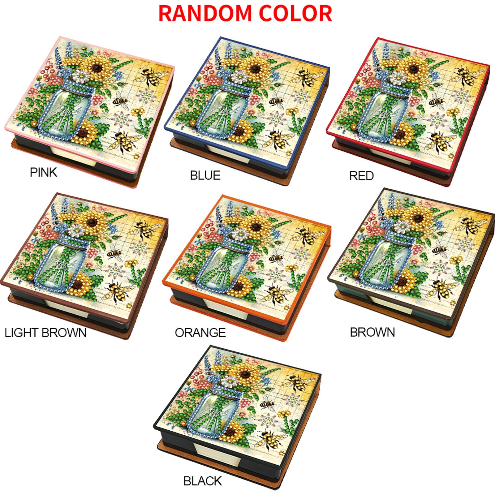 Memo Pad Sticky - Birds Leather Gem Art Sticky Note