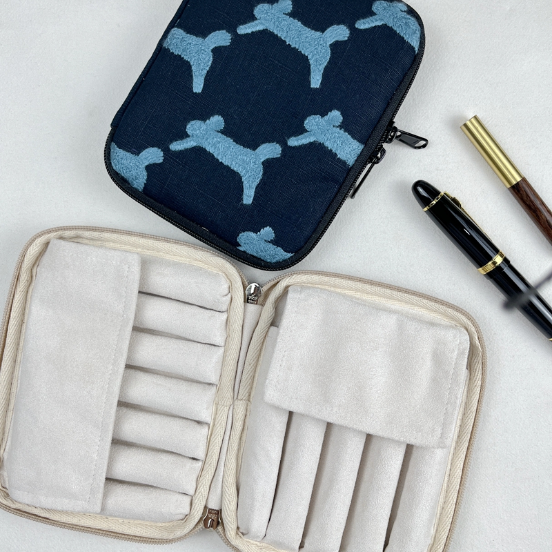 Pen Pouch Roll - New Fabric Pen Holder Bag, Short
