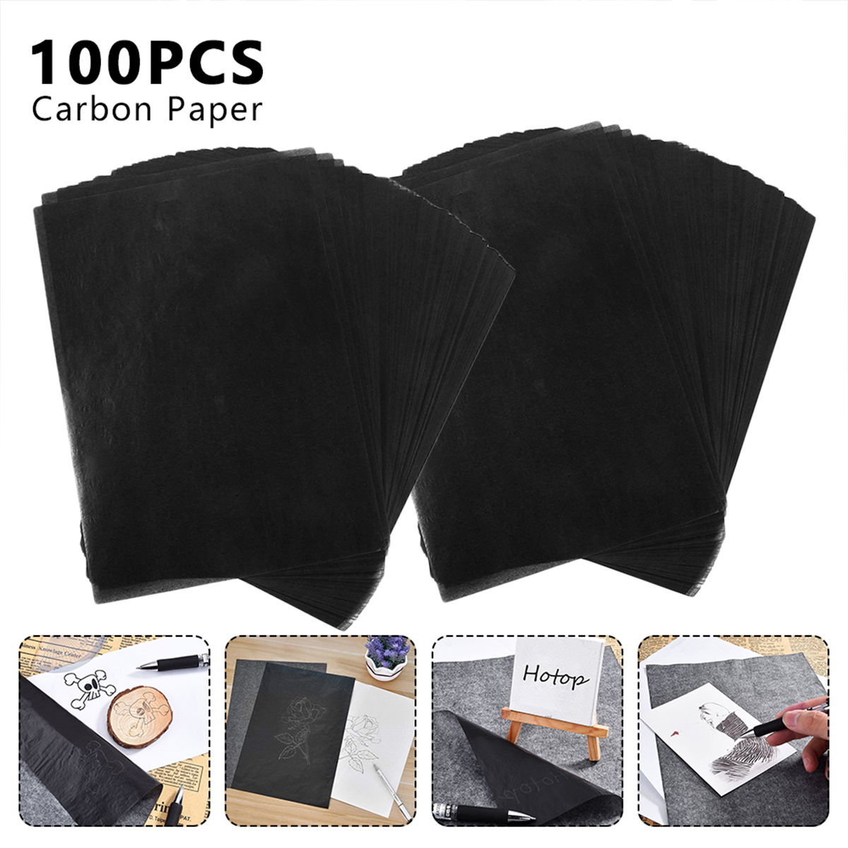 Carbon Copy Book - A4 Carbon Paper for Tracing Drawing