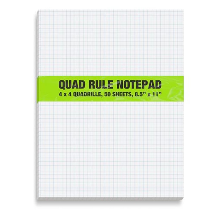 Graph Paper Pad 8.5 x 11 50 Sh - Graph Paper Pad ulasan dan harga
