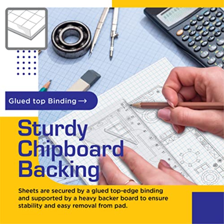 Graph Paper Pad 8.5 x 11 50 Sh - Graph Paper Pad ulasan dan harga