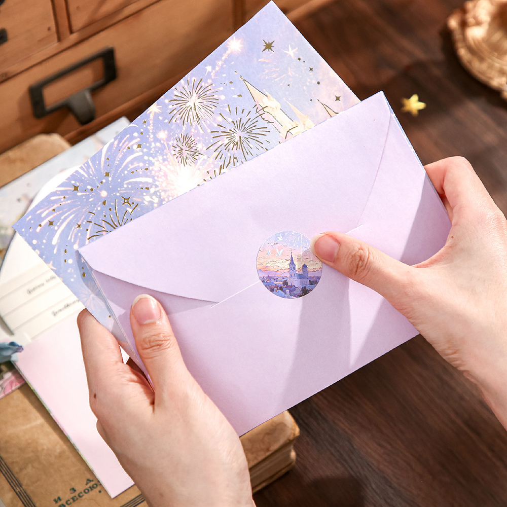 Envelope with sealing sticker, - Letter Envelope Kraft ulasan dan harga