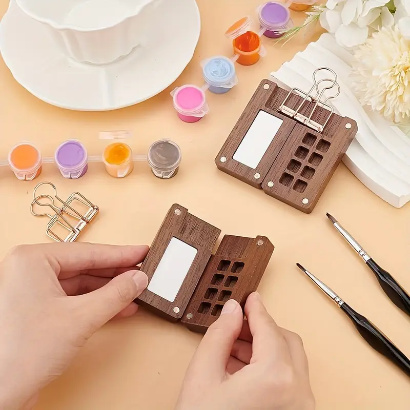 Portable Watercolor Set Travel - Binder Clip Assorted ulasan dan harga