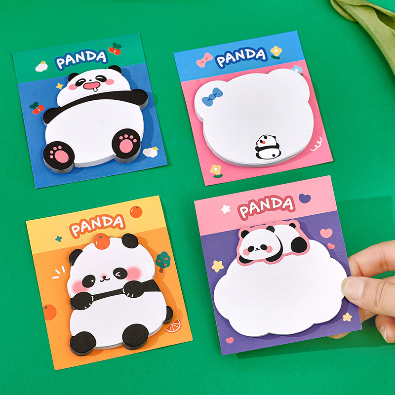 4 Pcs/lot Chubby Panda Cartoon - Office Stationery Supply List ulasan dan harga