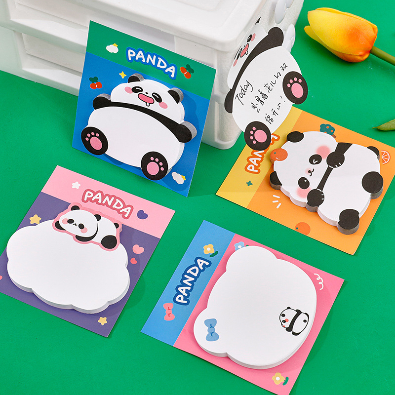4 Pcs/lot Chubby Panda Cartoon - Office Stationery Supply List ulasan dan harga