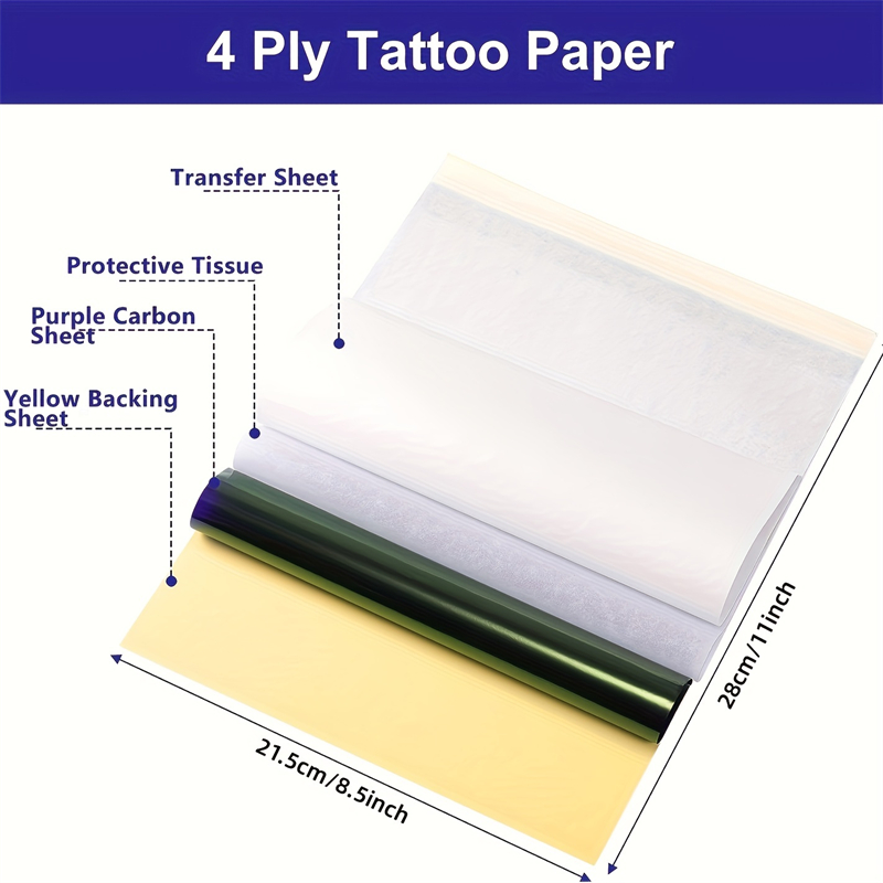 10Pcs/25Pcs Lot Tattoo Transfe - Carbon Copy Book ulasan dan harga