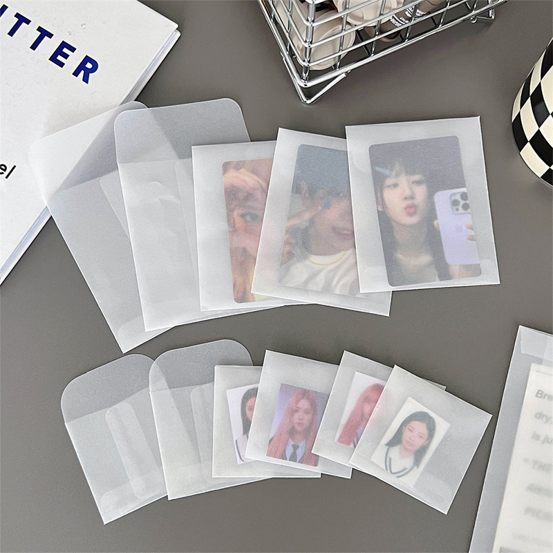 10PCS Semi-transparent Sulfuri - Letter Envelope Kraft ulasan dan harga