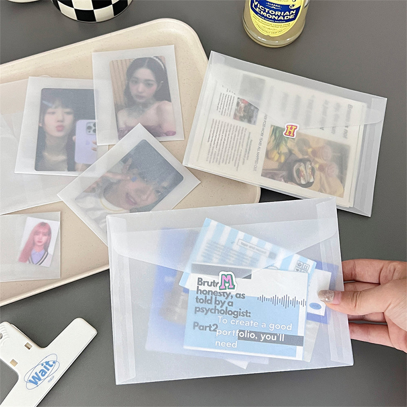 10PCS Semi-transparent Sulfuri - Letter Envelope Kraft ulasan dan harga