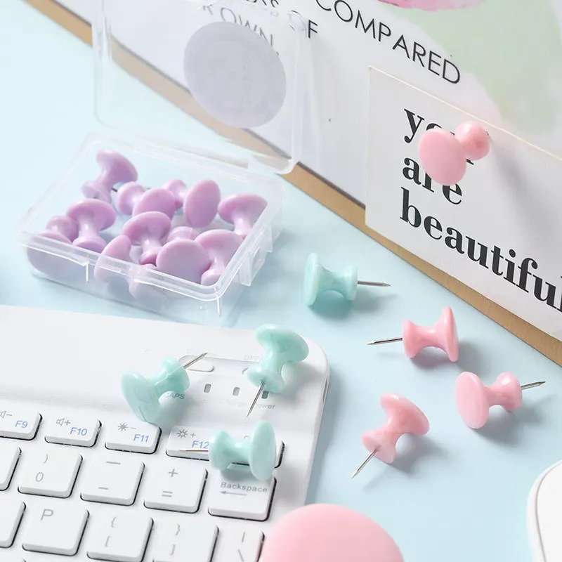 10/40Pcs Cute Macaron Color Pu - Office Stationery Supply List ulasan dan harga