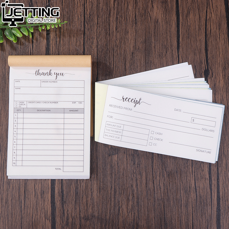 1 Receipt Book Carbonless Pape - Carbon Copy Book ulasan dan harga