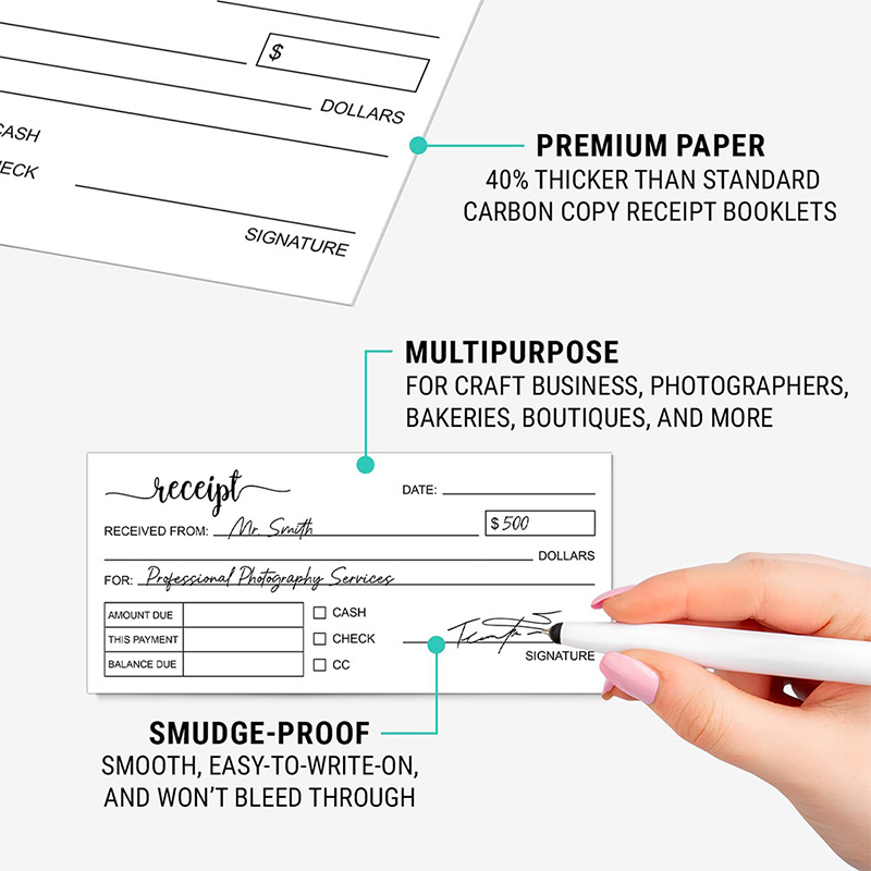 1 Receipt Book Carbonless Pape - Carbon Copy Book ulasan dan harga