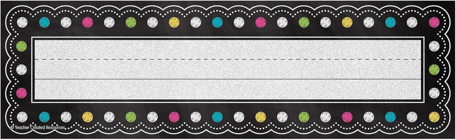 Chalkboard Brights Name Plates - Desk Name Plate ulasan dan harga