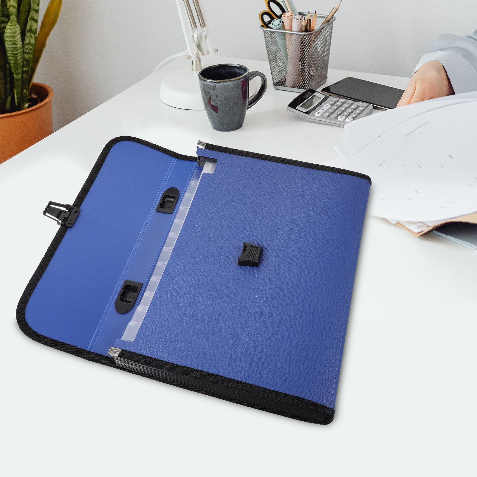 Waterproof Plastic Expanding F - Portfolio Folder Zip ulasan dan harga