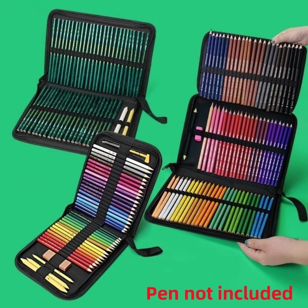 36/48/72 Hole Pen Curtain Blac - Pen Pouch Roll ulasan dan harga
