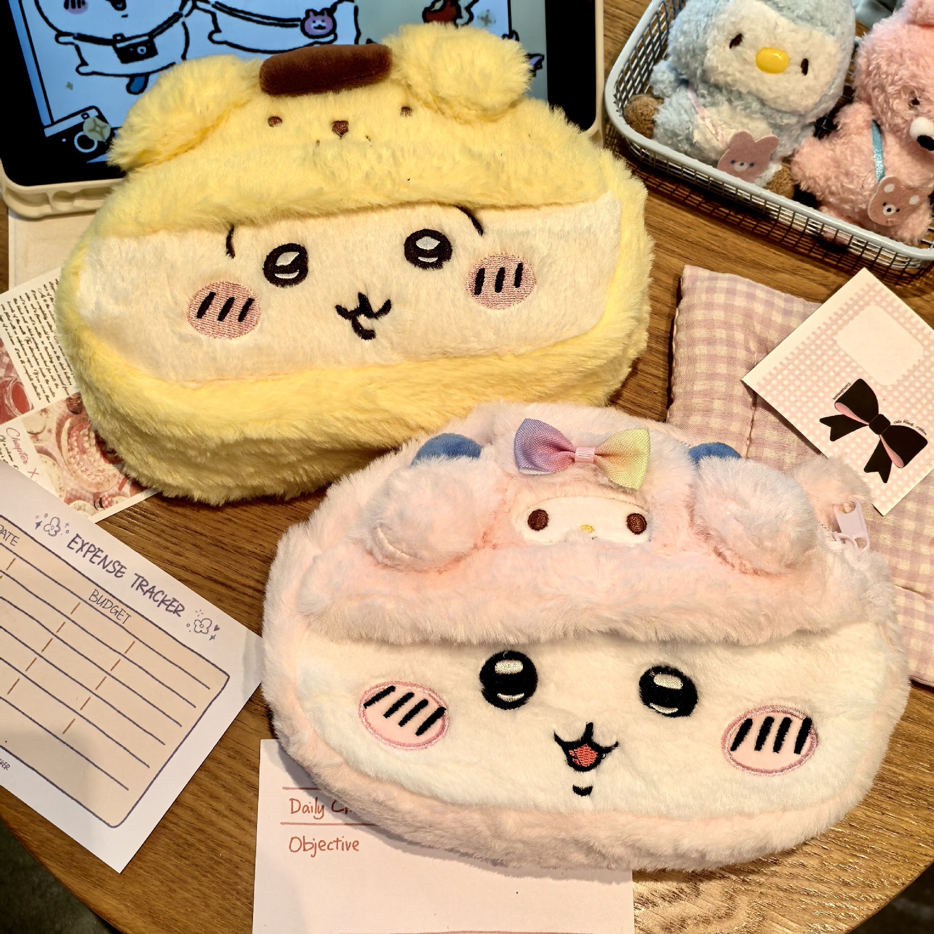 Anime Plush Pen Case Cartoon U - Stationery Warehouse ulasan dan harga