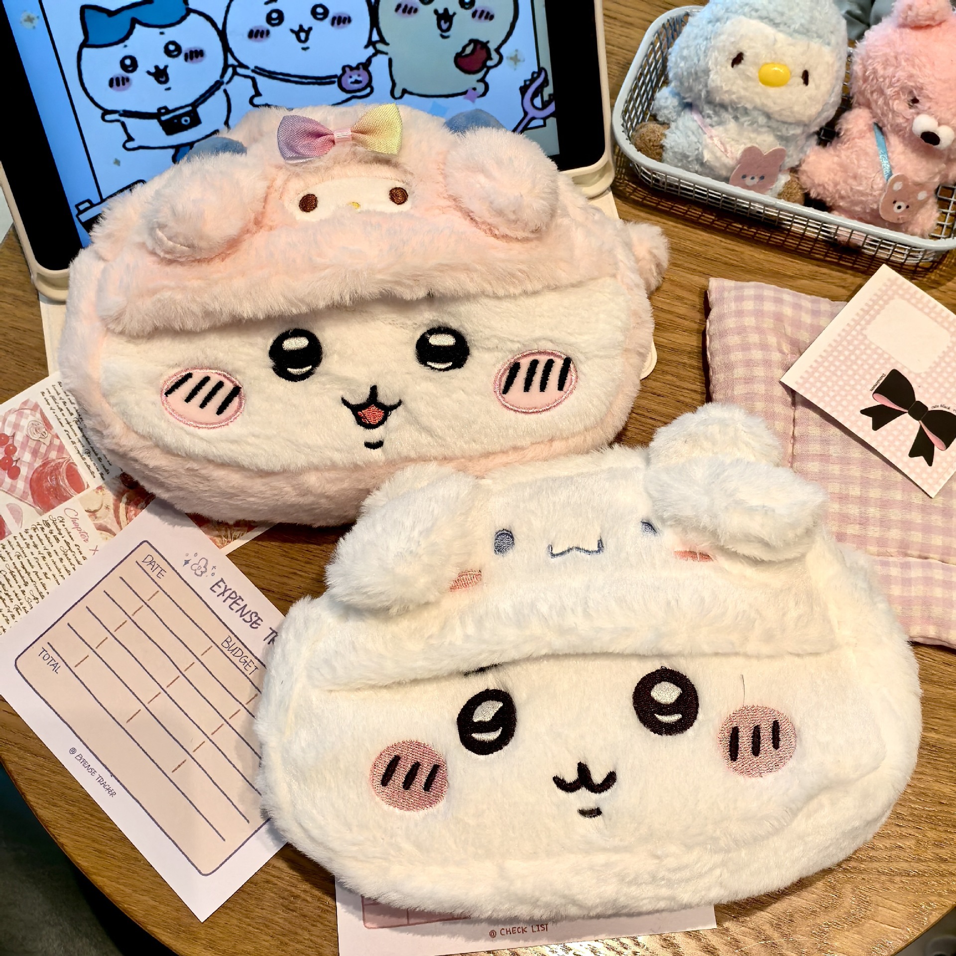 Anime Plush Pen Case Cartoon U - Stationery Warehouse ulasan dan harga