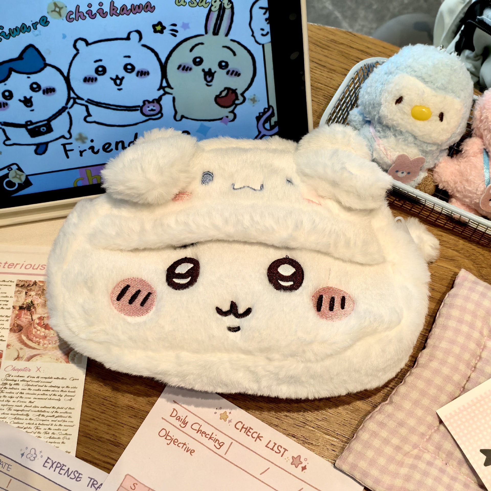 Anime Plush Pen Case Cartoon U - Stationery Warehouse ulasan dan harga
