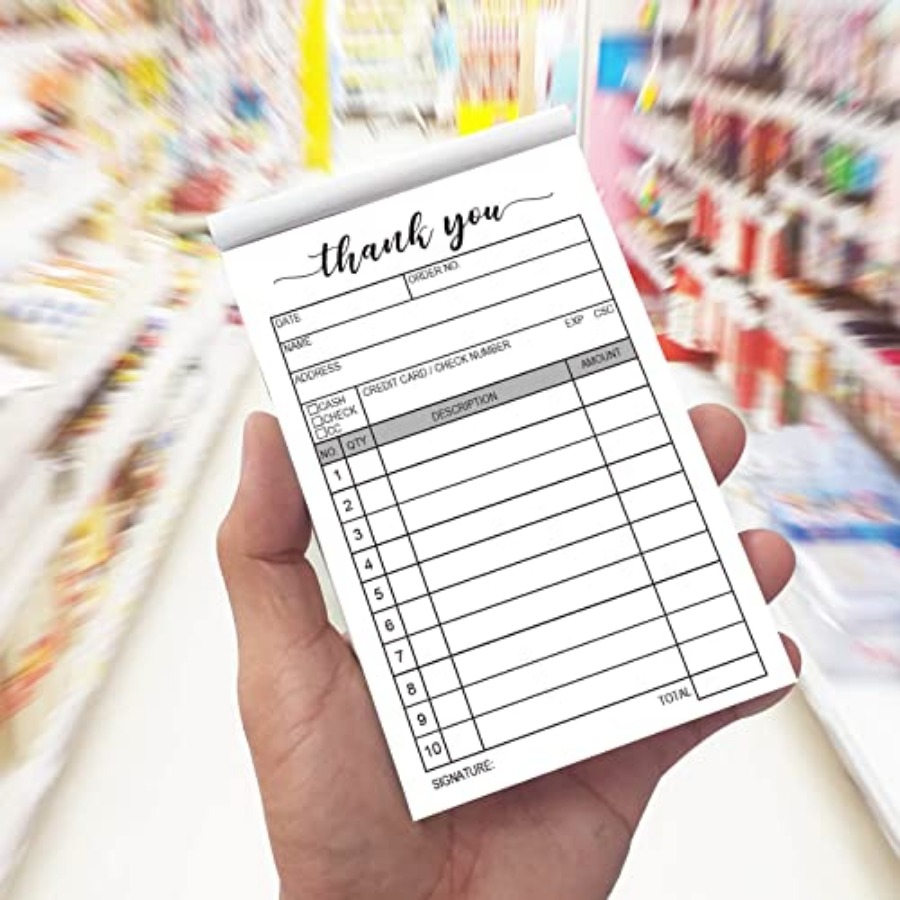 Thank You Receipt Book 2 Packs - Carbon Copy Book ulasan dan harga