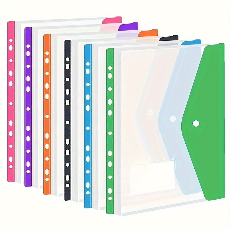6 pcs Plastic envelope with ad - Portfolio Folder Zip ulasan dan harga