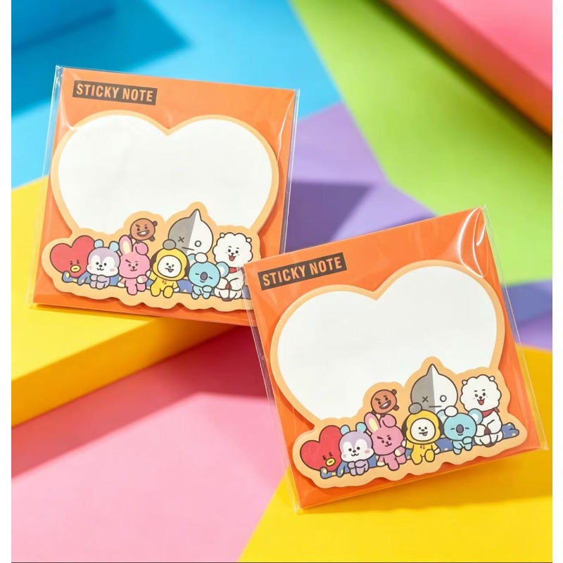 BT21 Creative Cute Sticky Note - Memo Pad Sticky ulasan dan harga