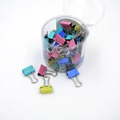 Colorful Metal Binder Clips -  - Binder Clip Assorted ulasan dan harga