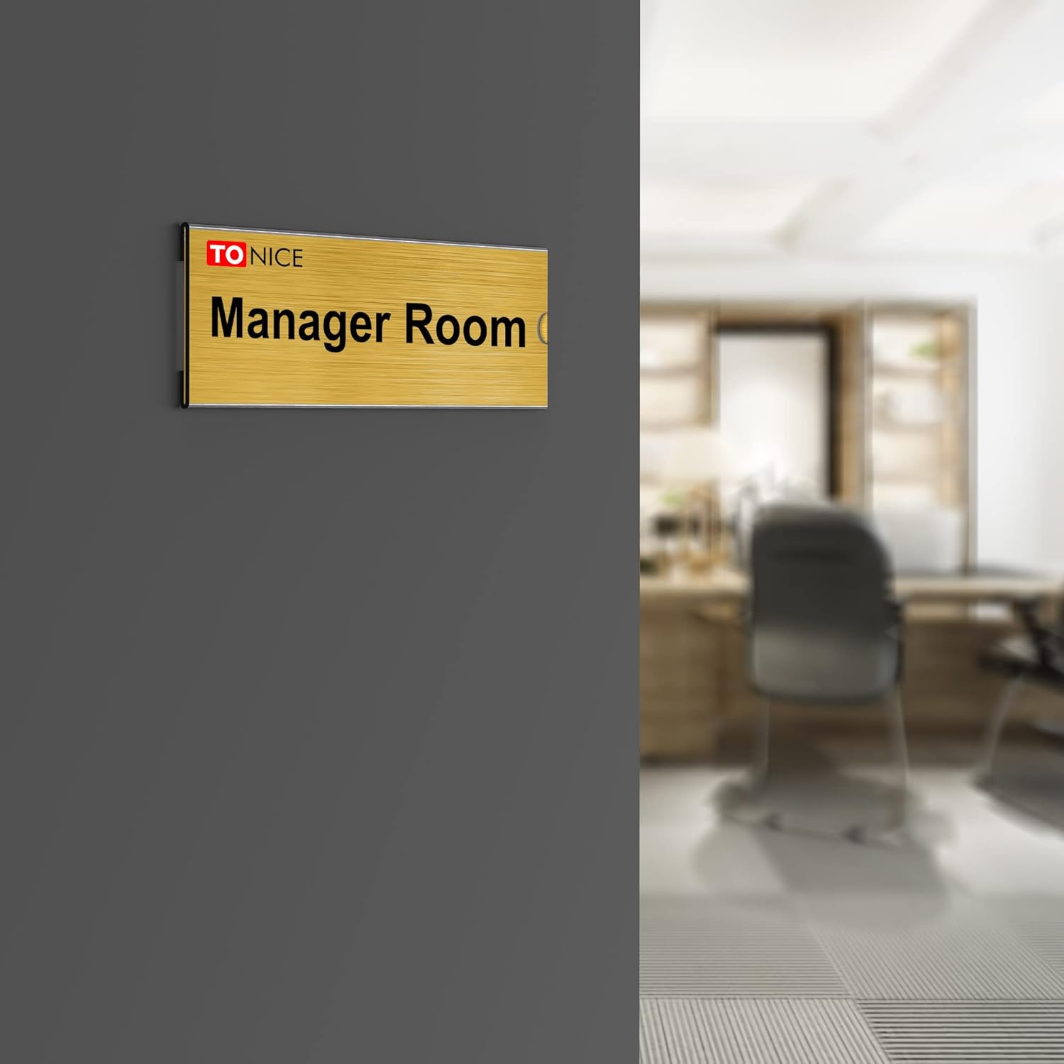 12 Pack Acrylic Desk Nameplate - Desk Name Plate ulasan dan harga