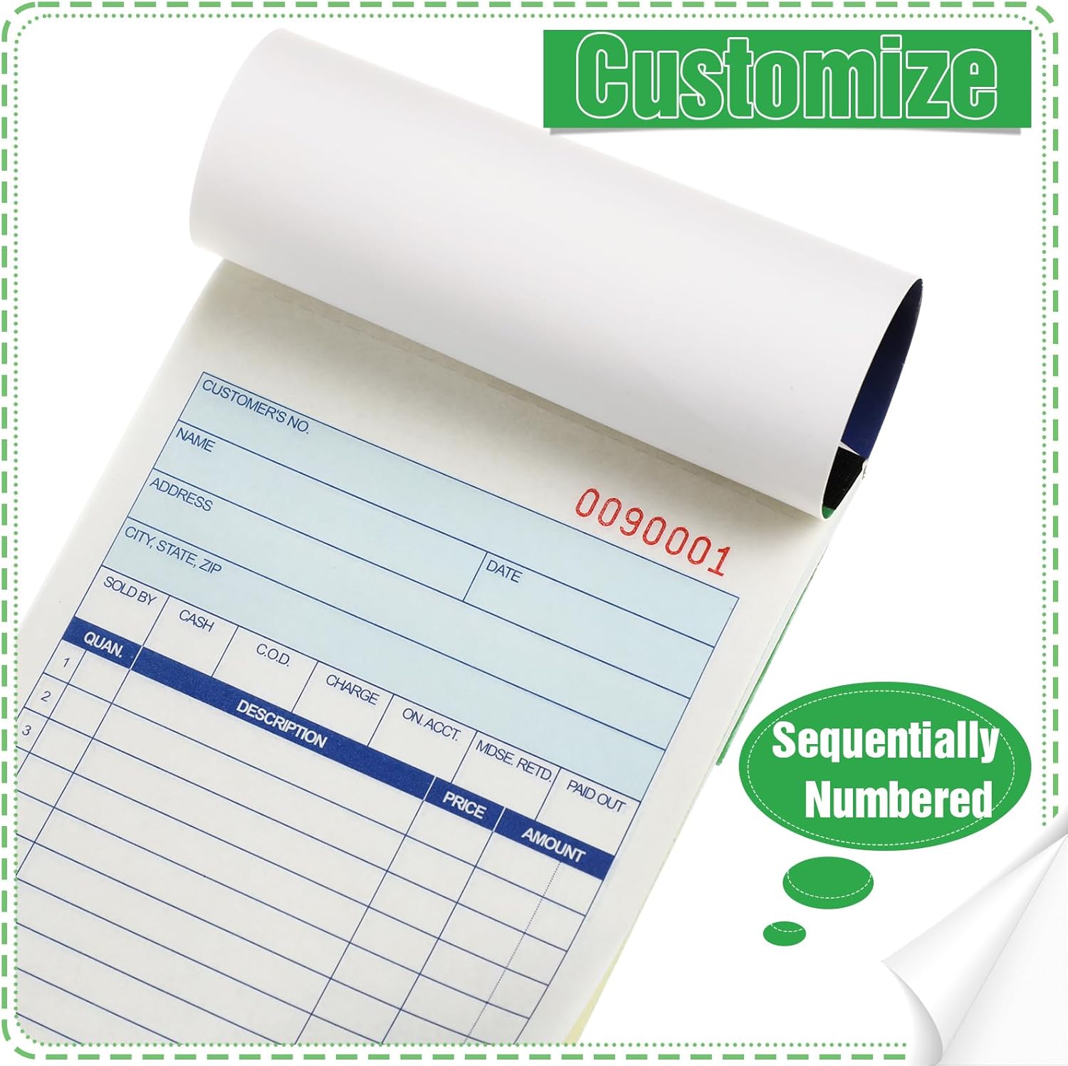 12 Pads Sales Order Books 2 Pa - Carbon Copy Book ulasan dan harga