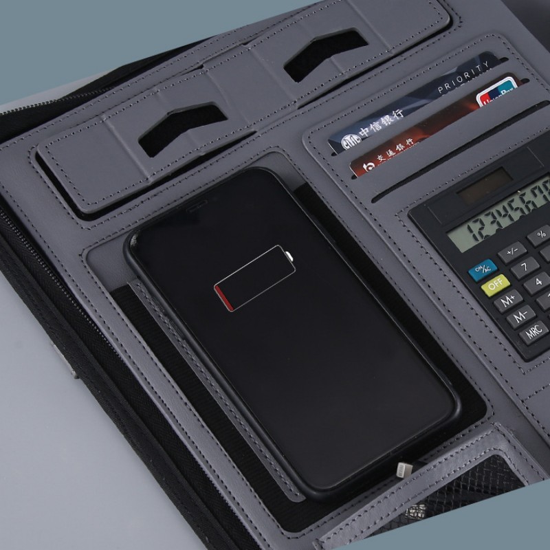 Multifunctional A4 Conference  - Portfolio Folder Zip ulasan dan harga
