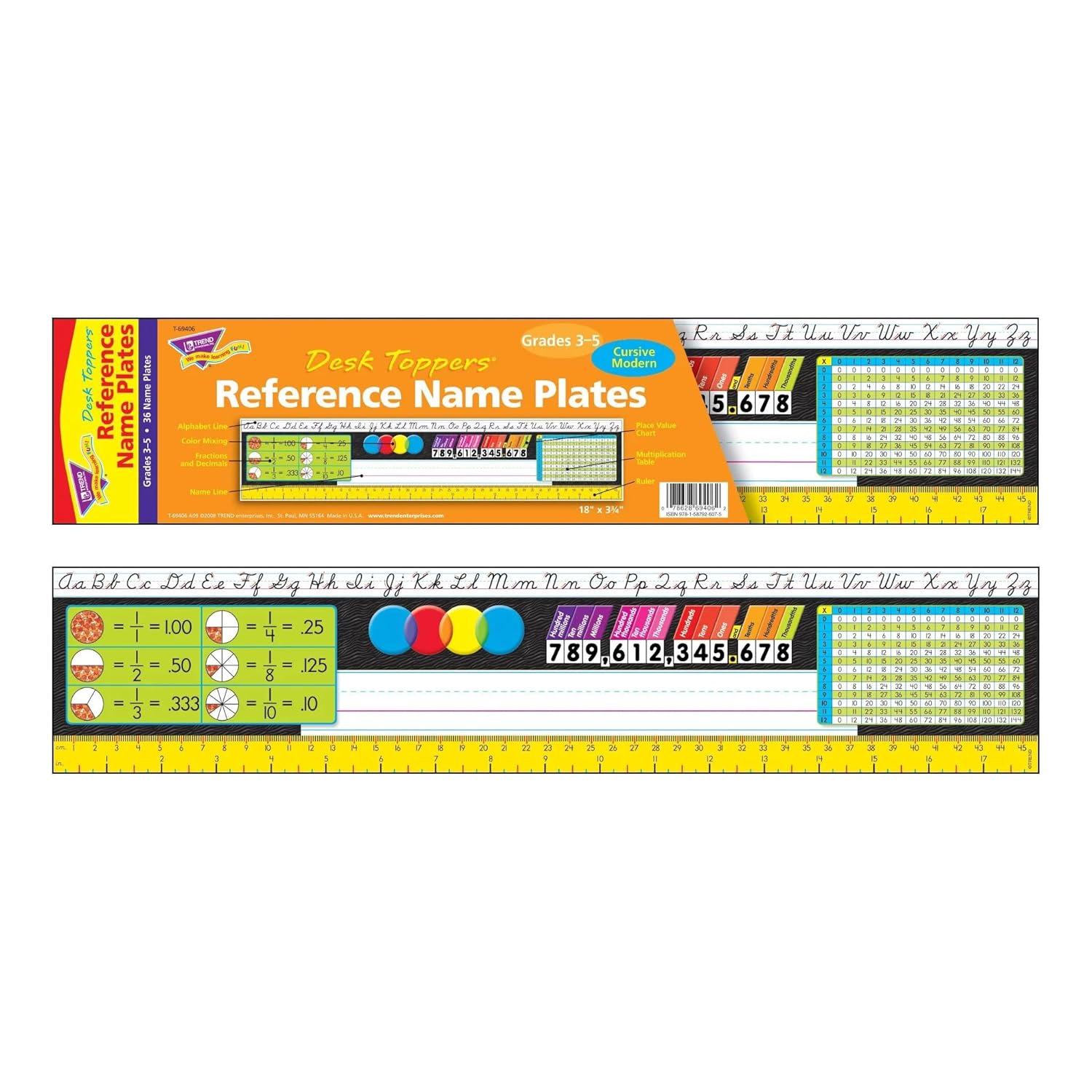 Grades 3-5 Desk Name Plates wi - Desk Name Plate ulasan dan harga