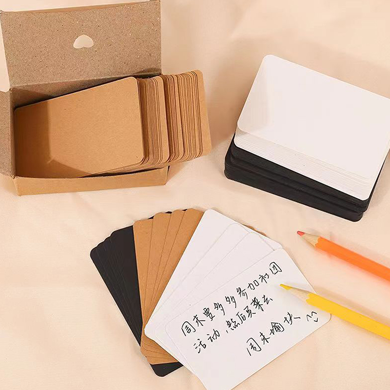 100pcs Kraft Paper Blank Greet - Letter Envelope Kraft ulasan dan harga