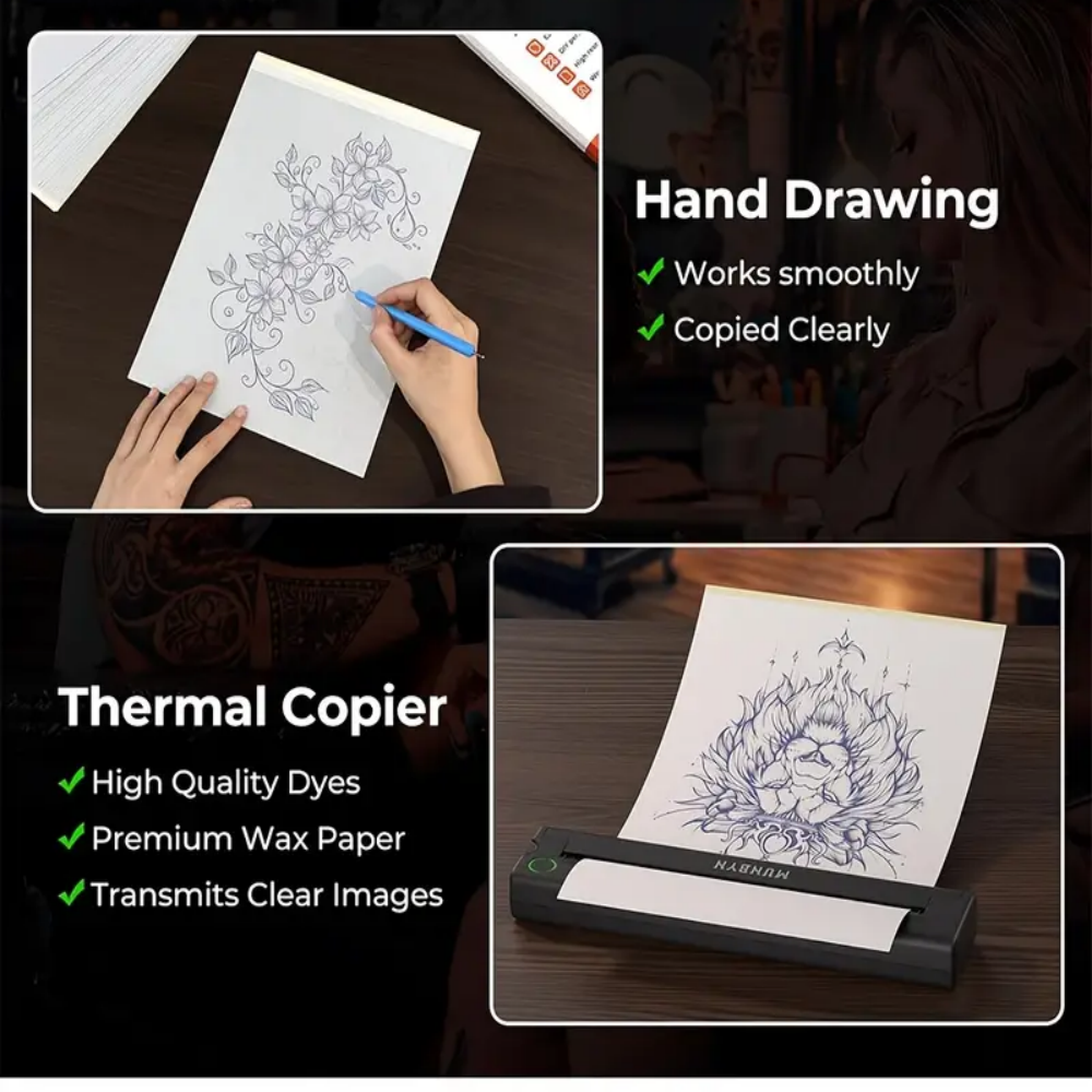 Tattoo Transfer Paper A4 Size  - Carbon Copy Book ulasan dan harga