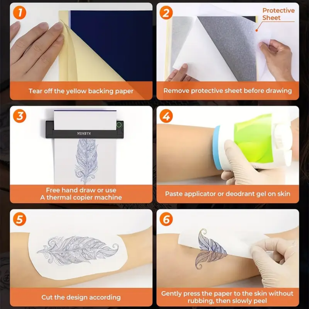 Tattoo Transfer Paper A4 Size  - Carbon Copy Book ulasan dan harga