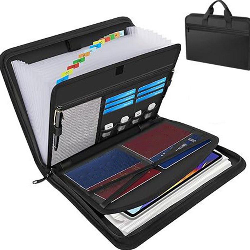 A4 Zipper File Bag Waterproof  - Portfolio Folder Zip ulasan dan harga