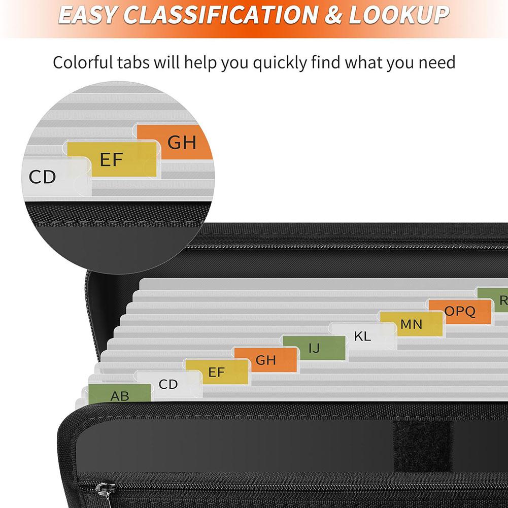 A4 Zipper File Bag Waterproof  - Portfolio Folder Zip ulasan dan harga