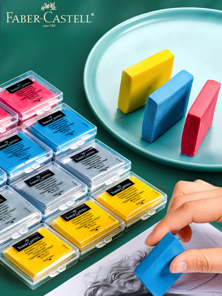 4PC Faber-Castell kneaded Eras - Rubber Eraser Kneaded ulasan dan harga