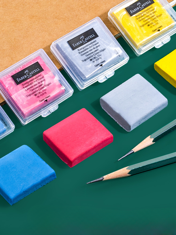 4PC Faber-Castell kneaded Eras - Rubber Eraser Kneaded ulasan dan harga