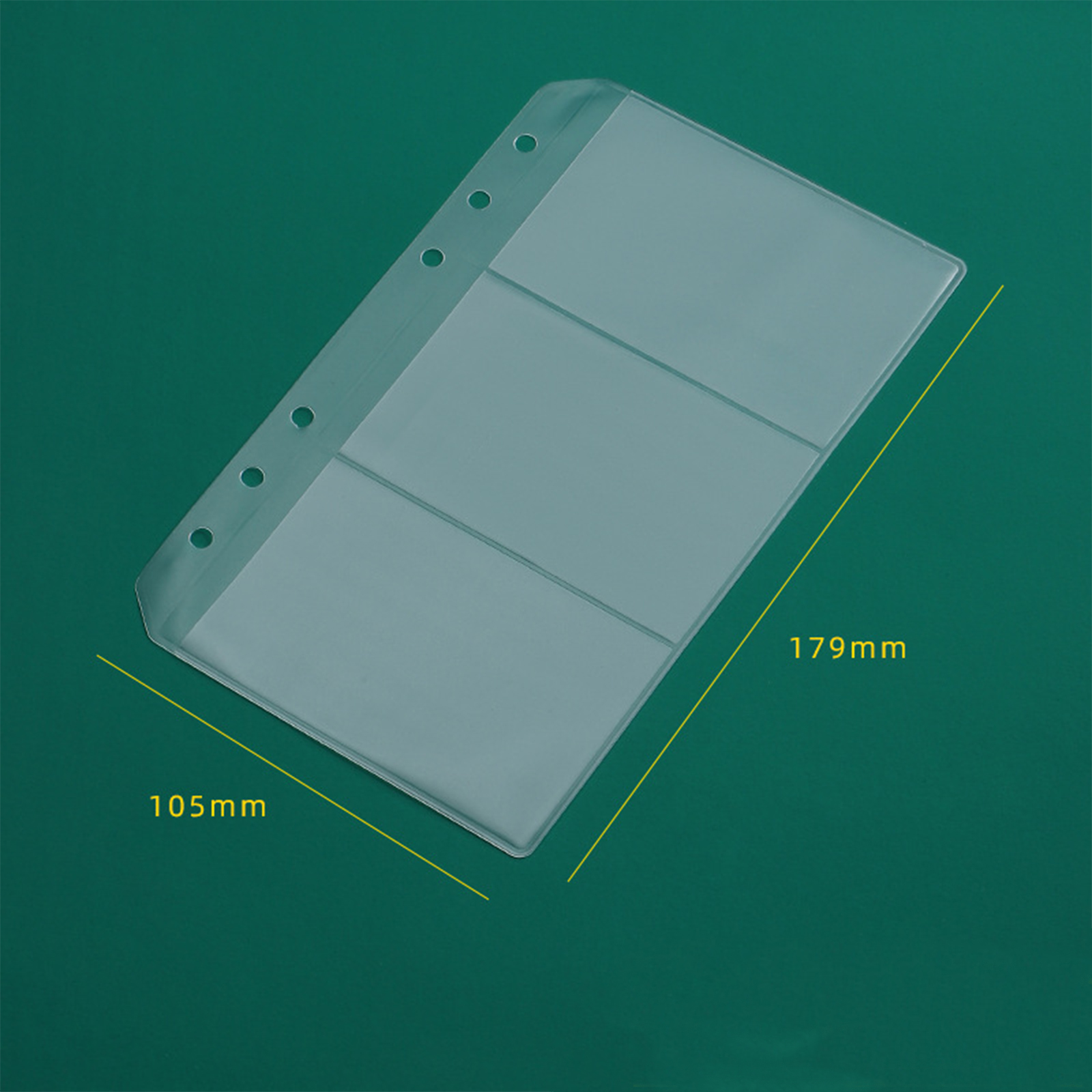 A6 Binder Pockets 6 Holes Cash - Portfolio Folder Zip ulasan dan harga