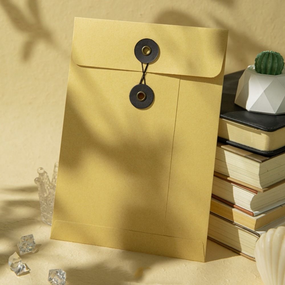 A4/A5 Kraft Paper Envelopes wi - Letter Envelope Kraft ulasan dan harga