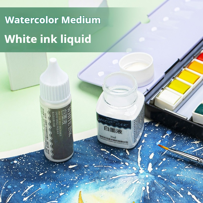 18ml/35ml White Ink For Dip Pe - Correction Fluid White ulasan dan harga