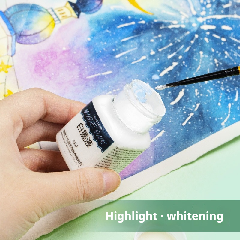 18ml/35ml White Ink For Dip Pe - Correction Fluid White ulasan dan harga