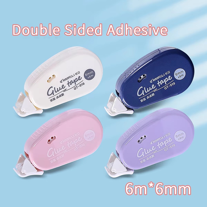 6m*6mm Dots Glue Tape DIY Scra - Glue Stick Pack ulasan dan harga