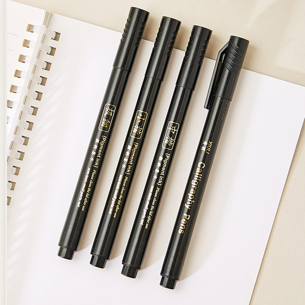4pc Brush Pen Calligraphy Pen  - Stationery Warehouse ulasan dan harga