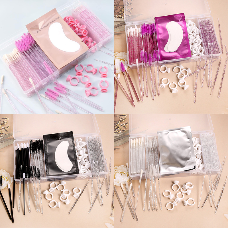 Eyelash Extension Set with Box - Glue Stick Pack ulasan dan harga