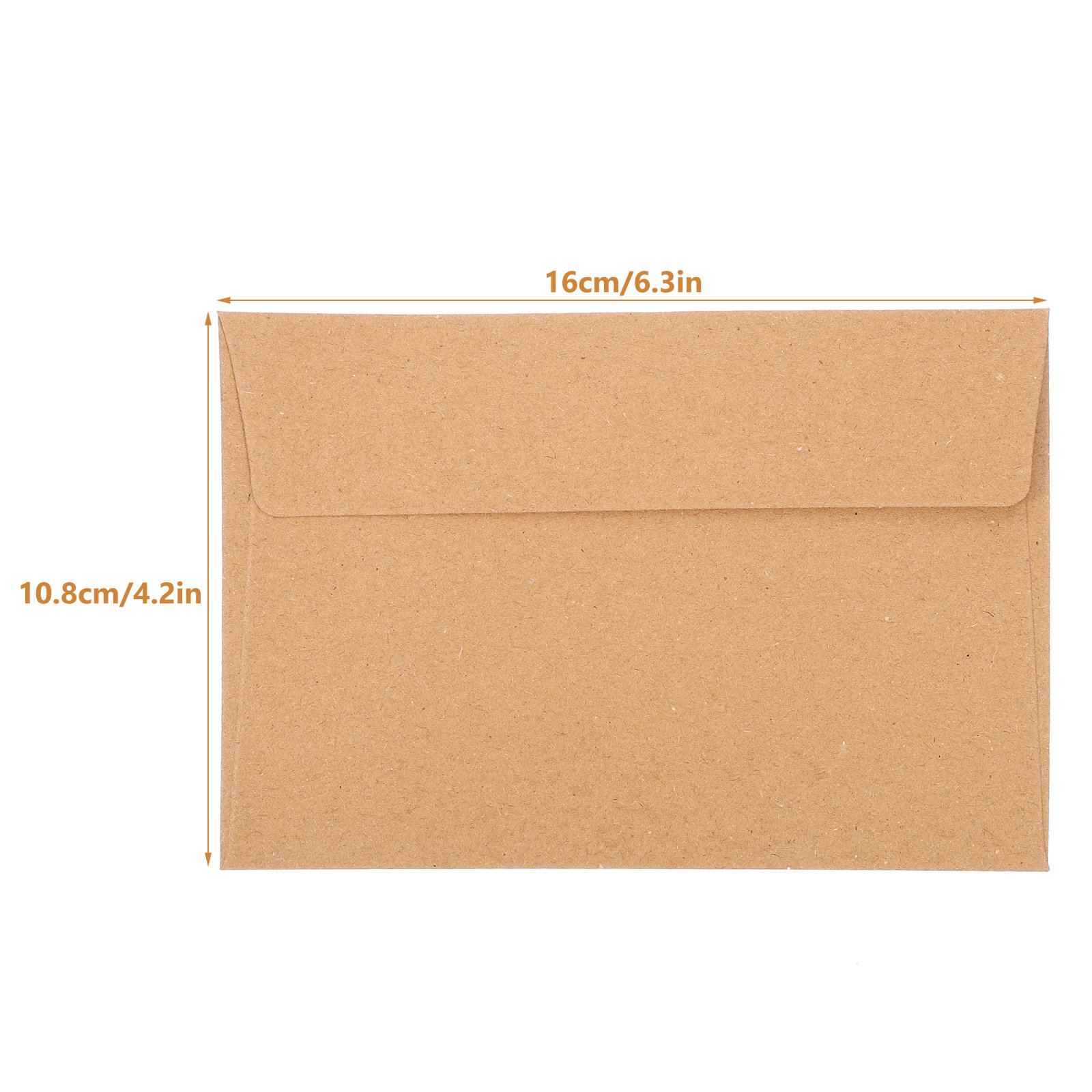 50pcs Invitation Card Envelope - Letter Envelope Kraft ulasan dan harga