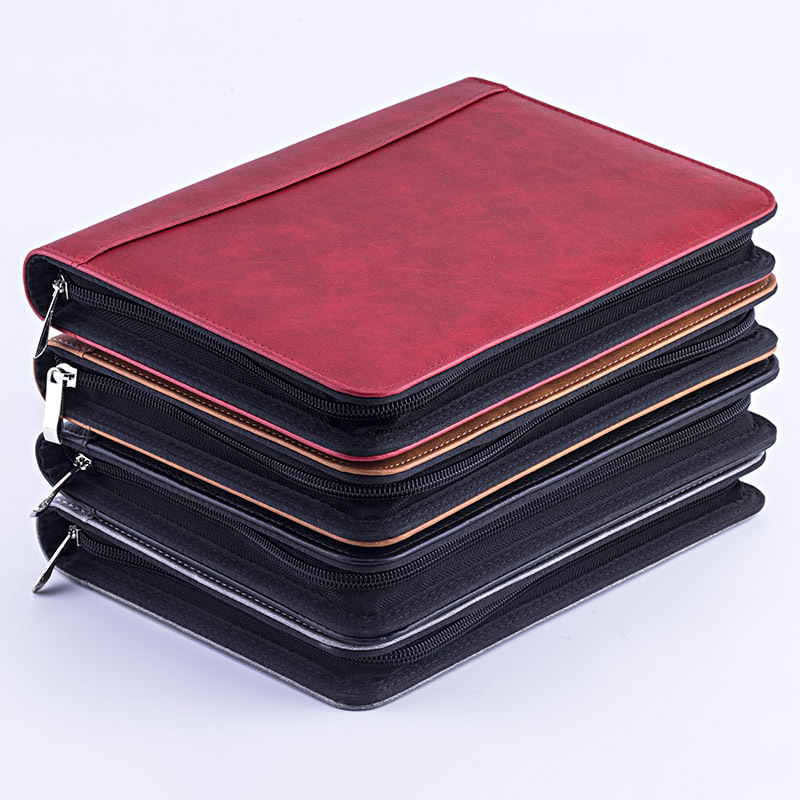 A5 Padfolio File Folder Docume - Portfolio Folder Zip ulasan dan harga