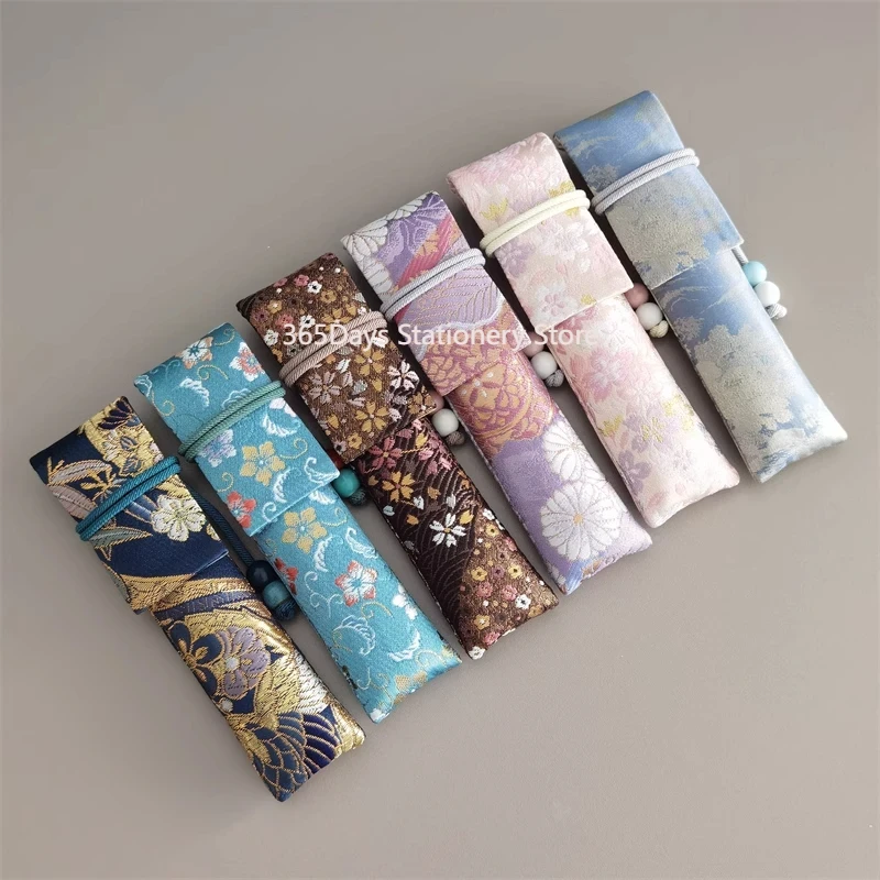 Exquisite Pure Hand-Made Impor - Pen Pouch Roll ulasan dan harga