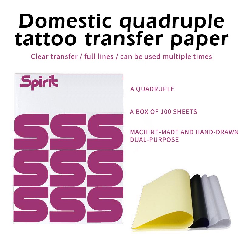 10/15/100pcs Tattoo Transfer P - Carbon Copy Book ulasan dan harga