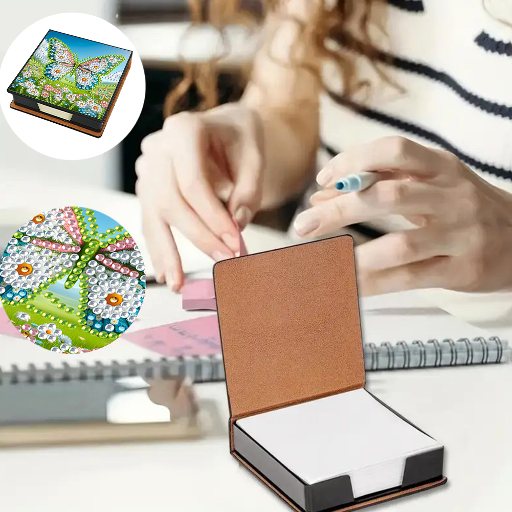 Birds Leather Gem Art Sticky N - Memo Pad Sticky ulasan dan harga